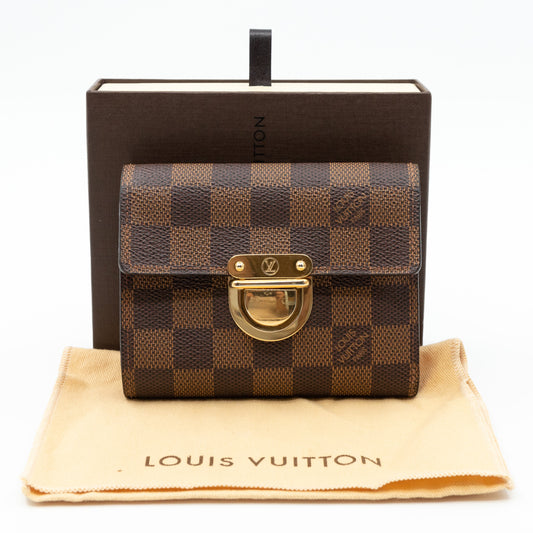 Louis-vuitton Koala Wallet Damier Ebene