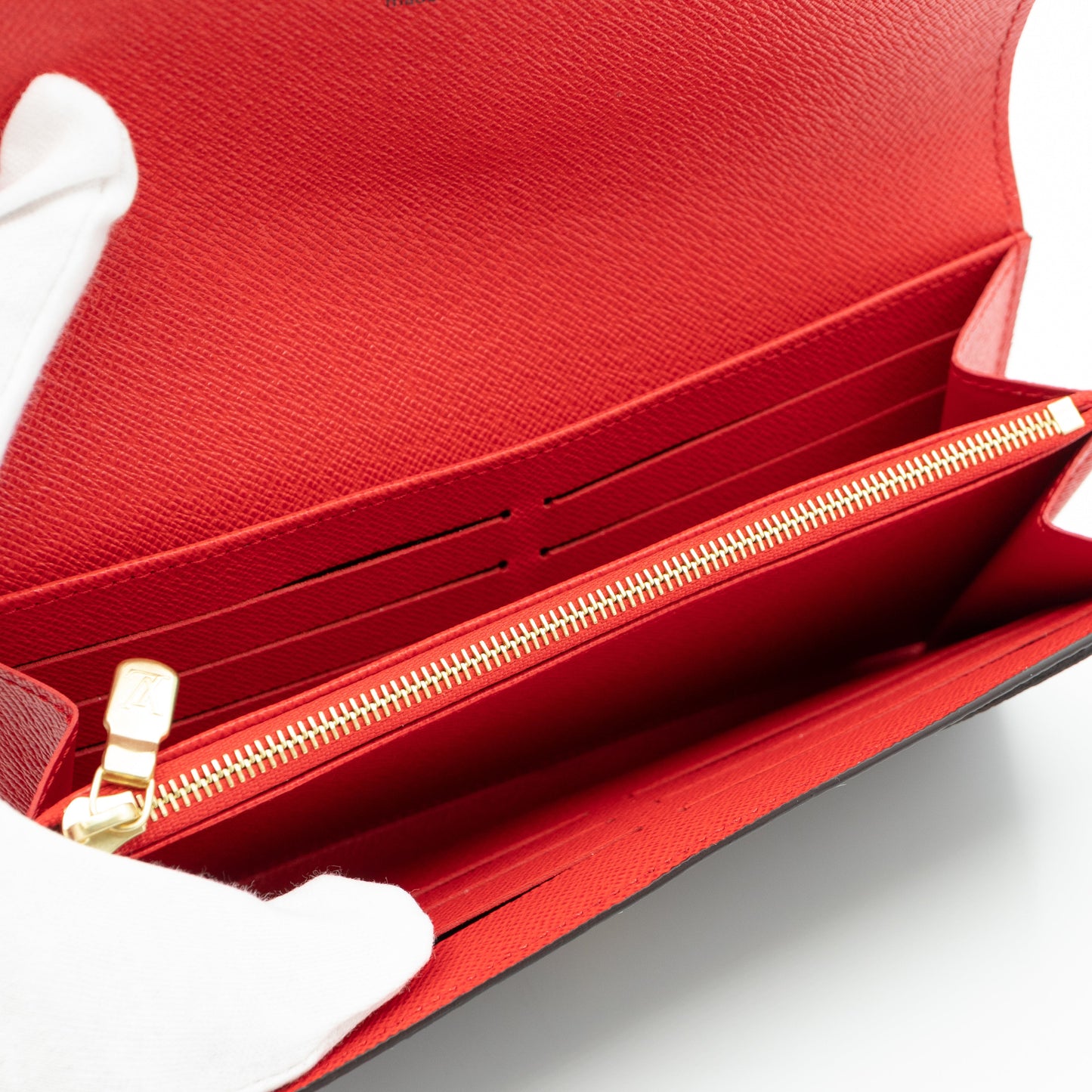 Louis-vuitton Sarah Wallet Monogram Red