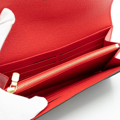 Louis-vuitton Sarah Wallet Monogram Red