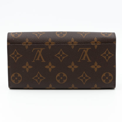 Louis-vuitton Sarah Wallet Monogram Red