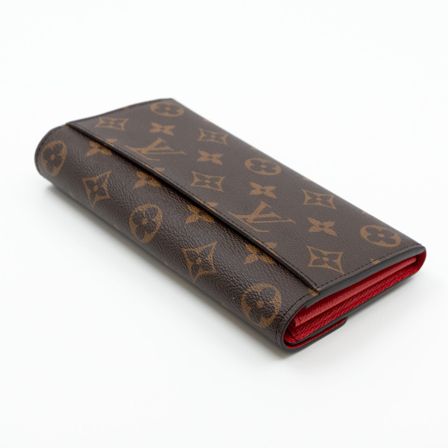 Louis-vuitton Sarah Wallet Monogram Red