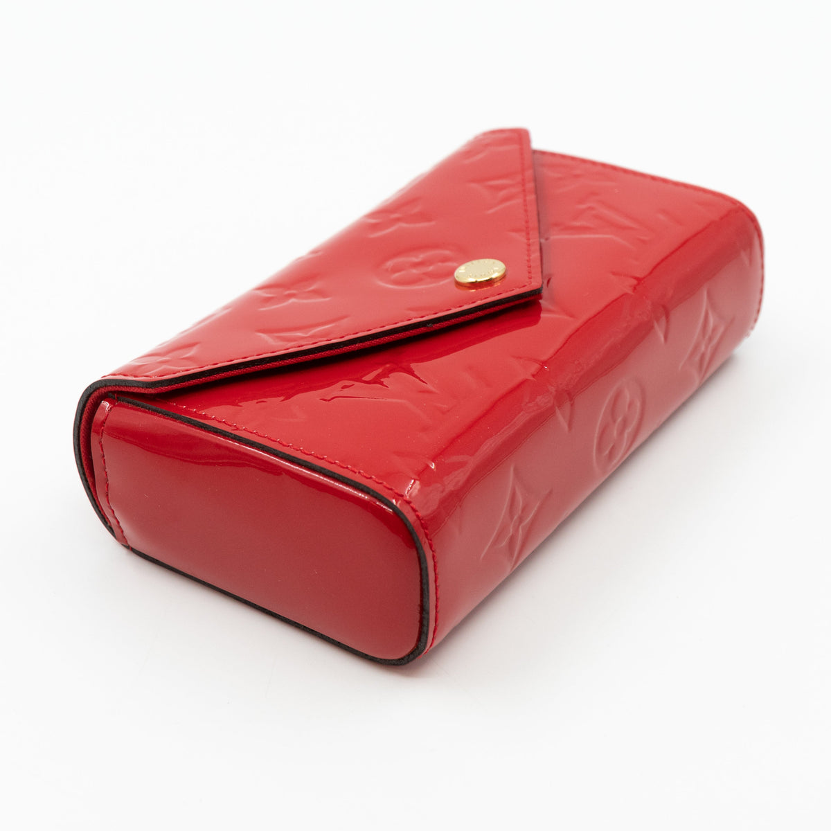 Louis-vuitton Lucie Pouch Vernis Cherry