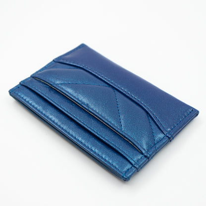 Holder Gabrielle Iridescent Blue Leather