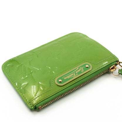 Louis-vuitton Key Pouch Vernis Vert Tonic