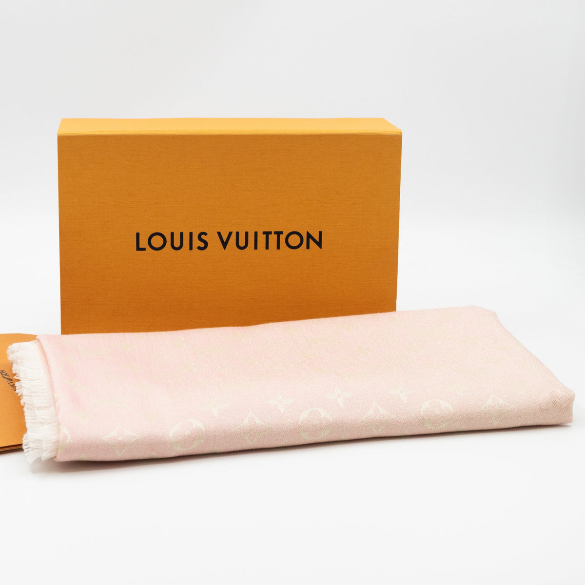 Louis-vuitton Monogram Shine Shawl Sunrise