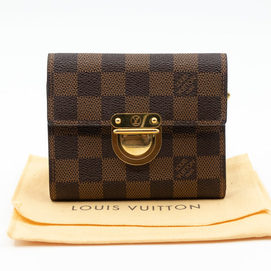 Louis-vuitton Koala Wallet Damier Ebene