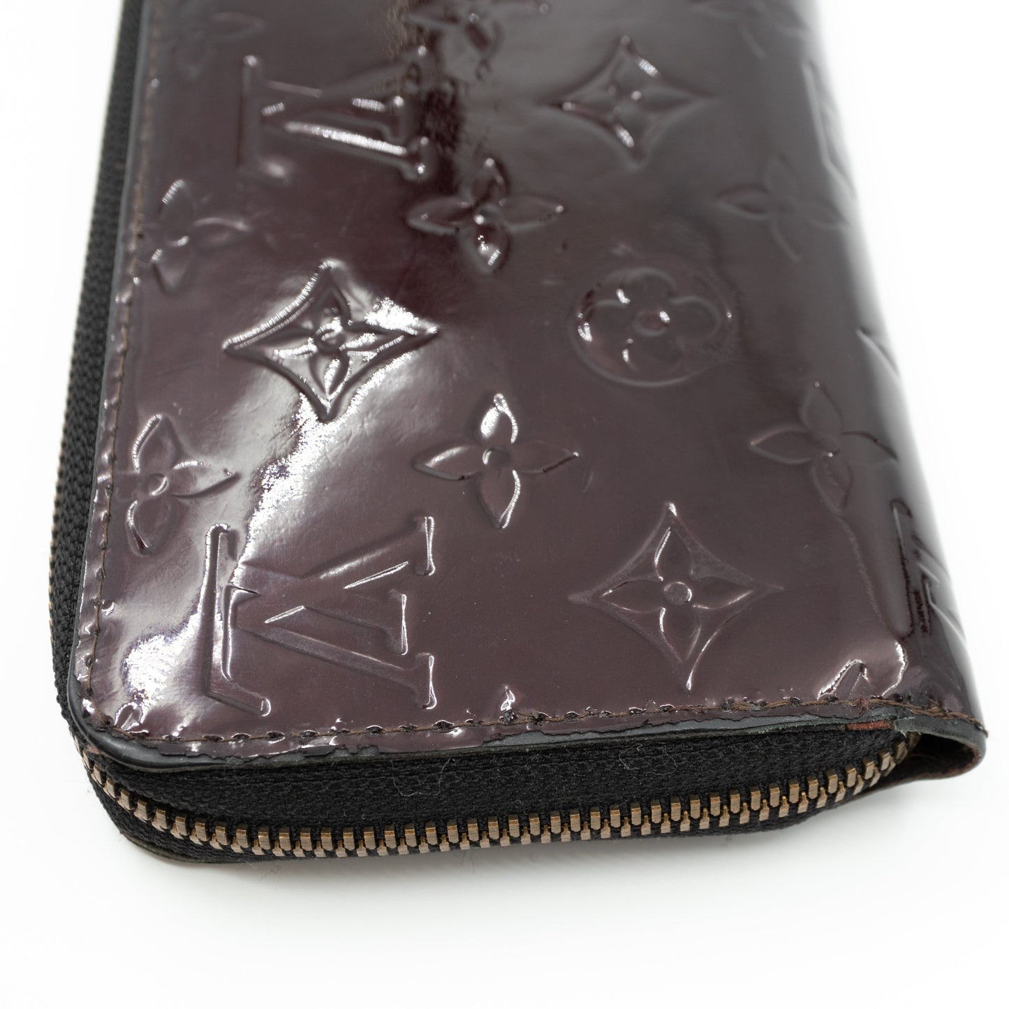 Louis-vuitton Zippy Wallet Vernis Amarante