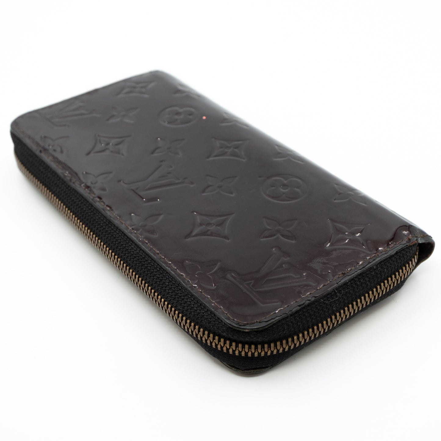 Louis-vuitton Zippy Wallet Vernis Amarante