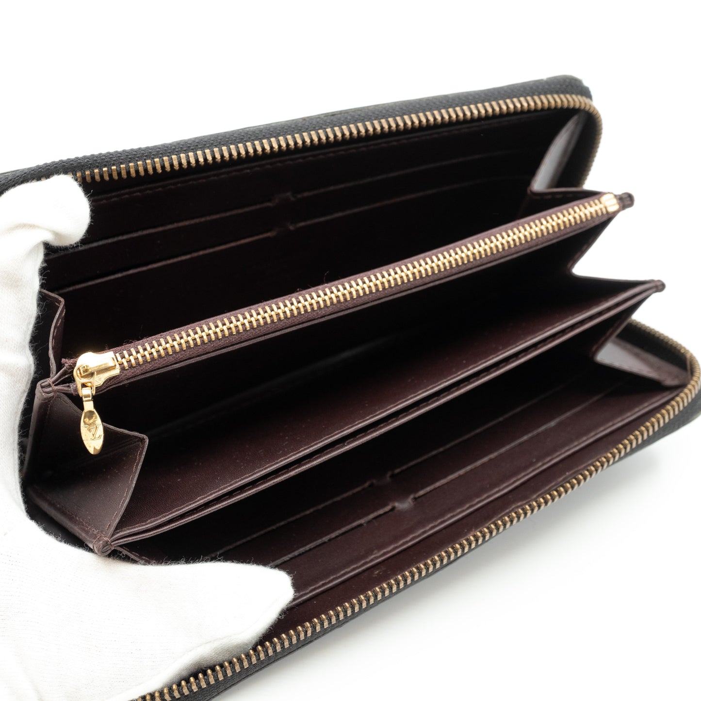 Louis-vuitton Zippy Wallet Vernis Amarante