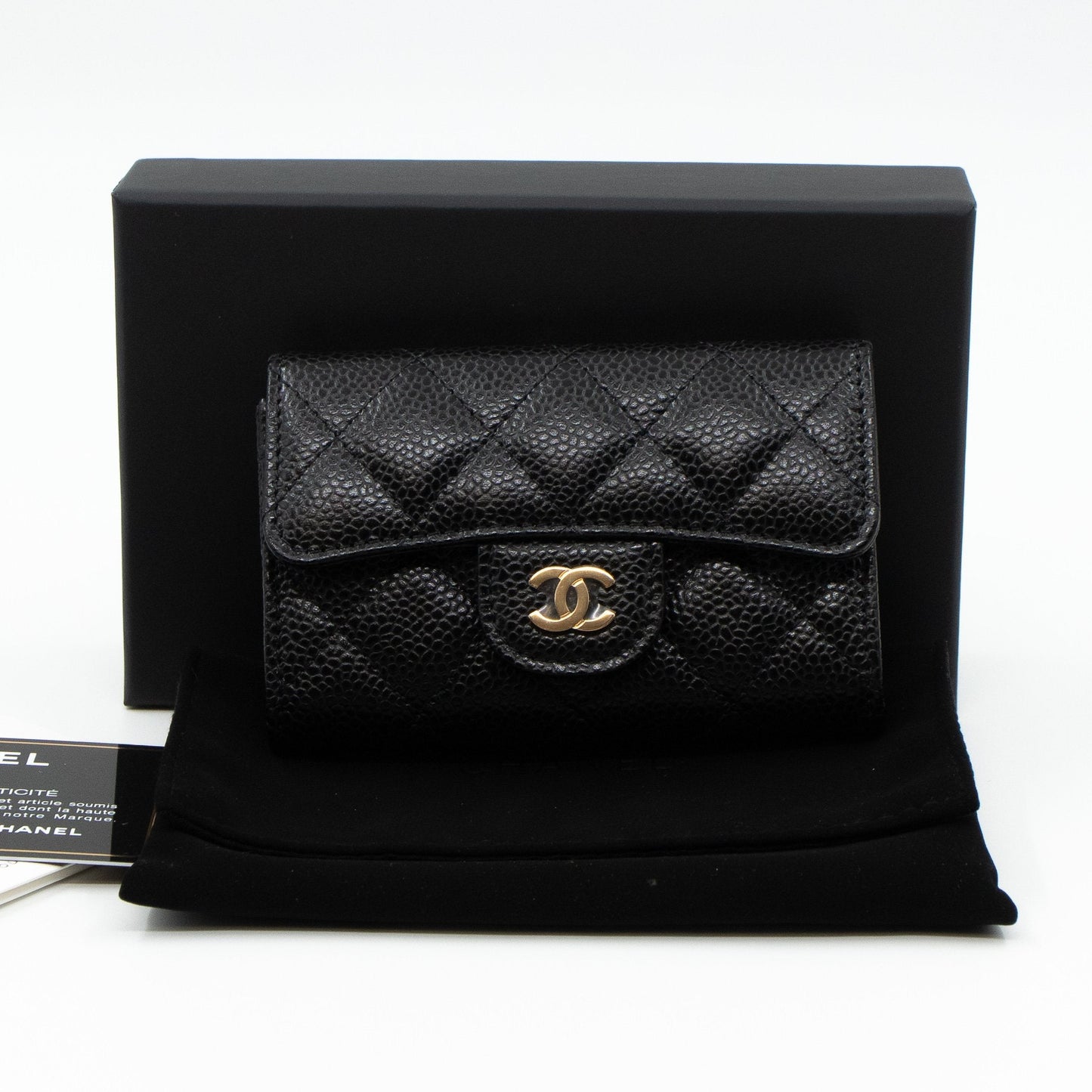 Classic Flap  Case Black Caviar