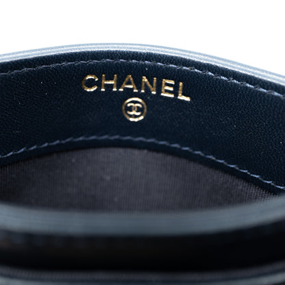 Boy Classic  Holder Navy Blue Leather
