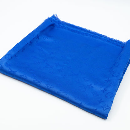 Louis-vuitton Monogram Shawl Blue