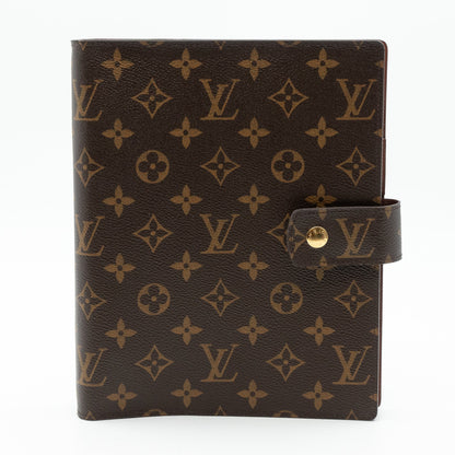 Louis-vuitton Large Ring Agenda Cover Monogram