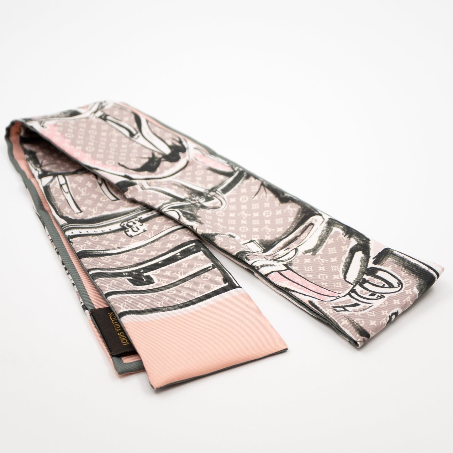 Louis-vuitton Trunks Bandeau Rose Poudre