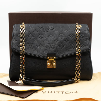 Louis-vuitton Saint Germain MM Monogram Empreinte Black