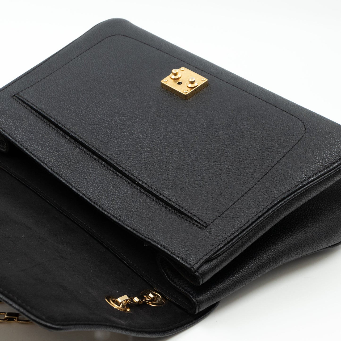 Louis-vuitton Saint Germain MM Monogram Empreinte Black