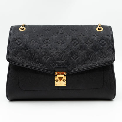 Louis-vuitton Saint Germain MM Monogram Empreinte Black
