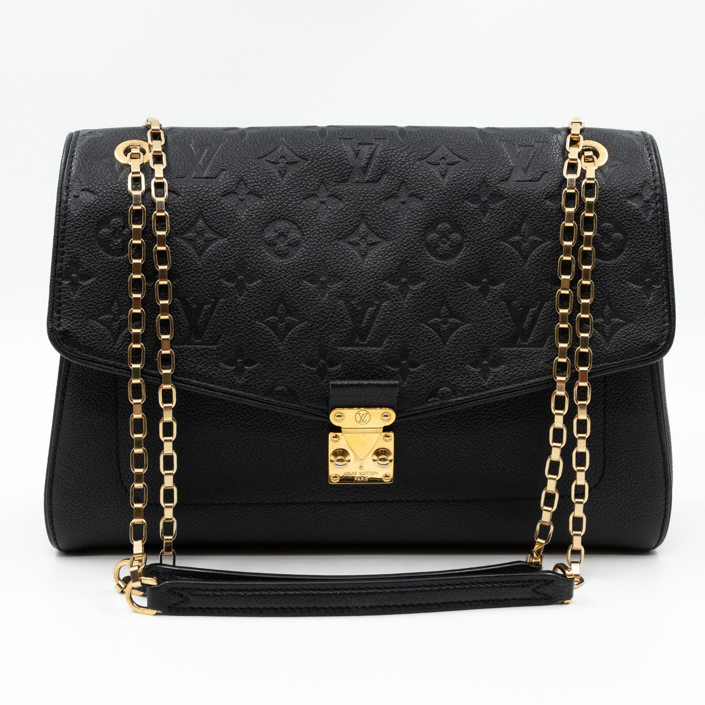 Louis-vuitton Saint Germain MM Monogram Empreinte Black