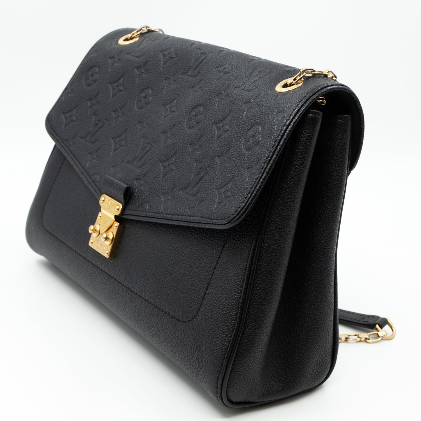 Louis-vuitton Saint Germain MM Monogram Empreinte Black