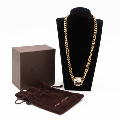 Louis-vuitton ID LV Necklace Gold