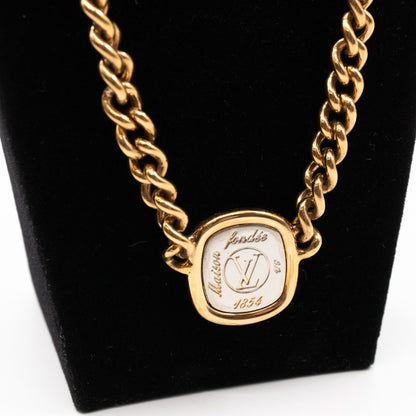 Louis-vuitton ID LV Necklace Gold