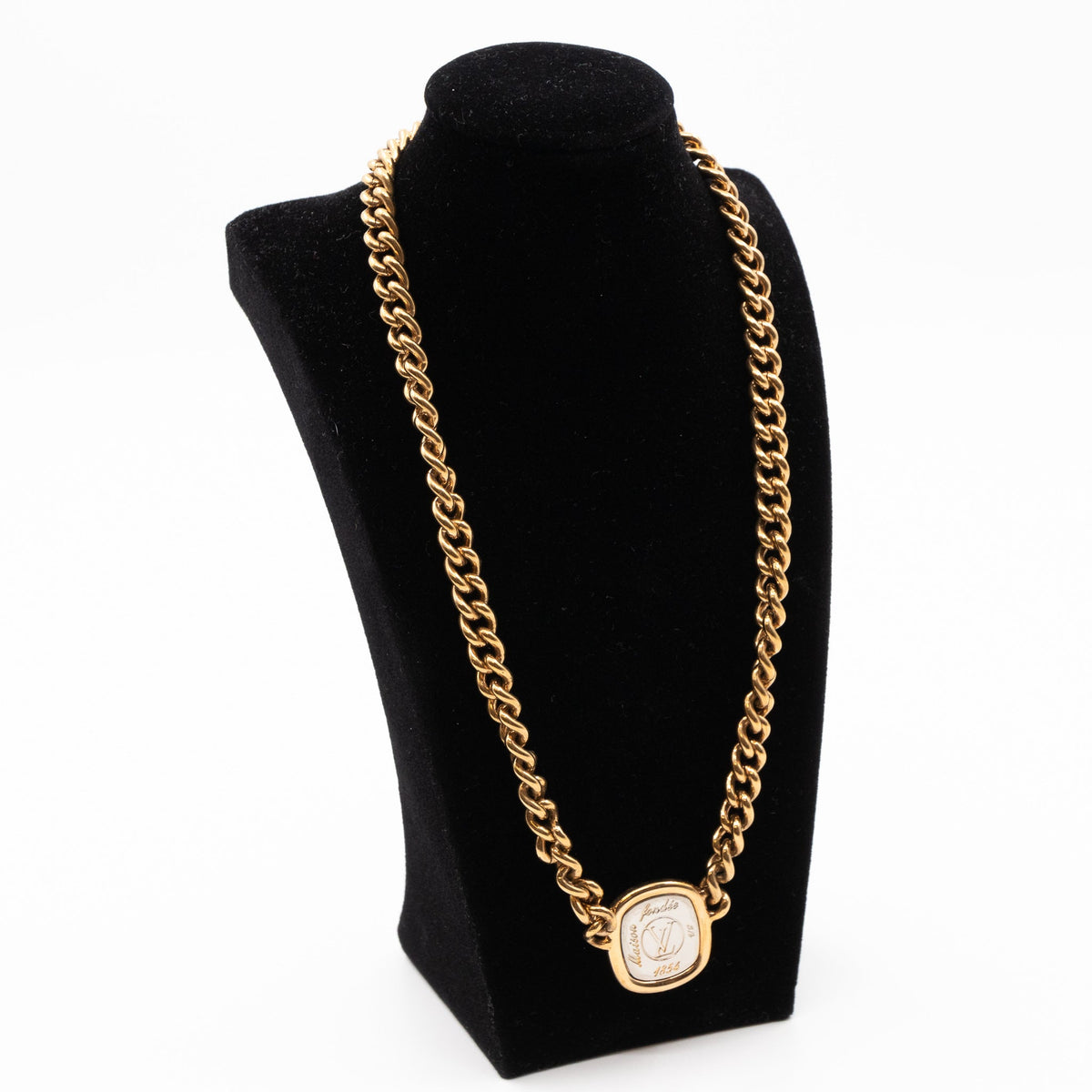 Louis-vuitton ID LV Necklace Gold