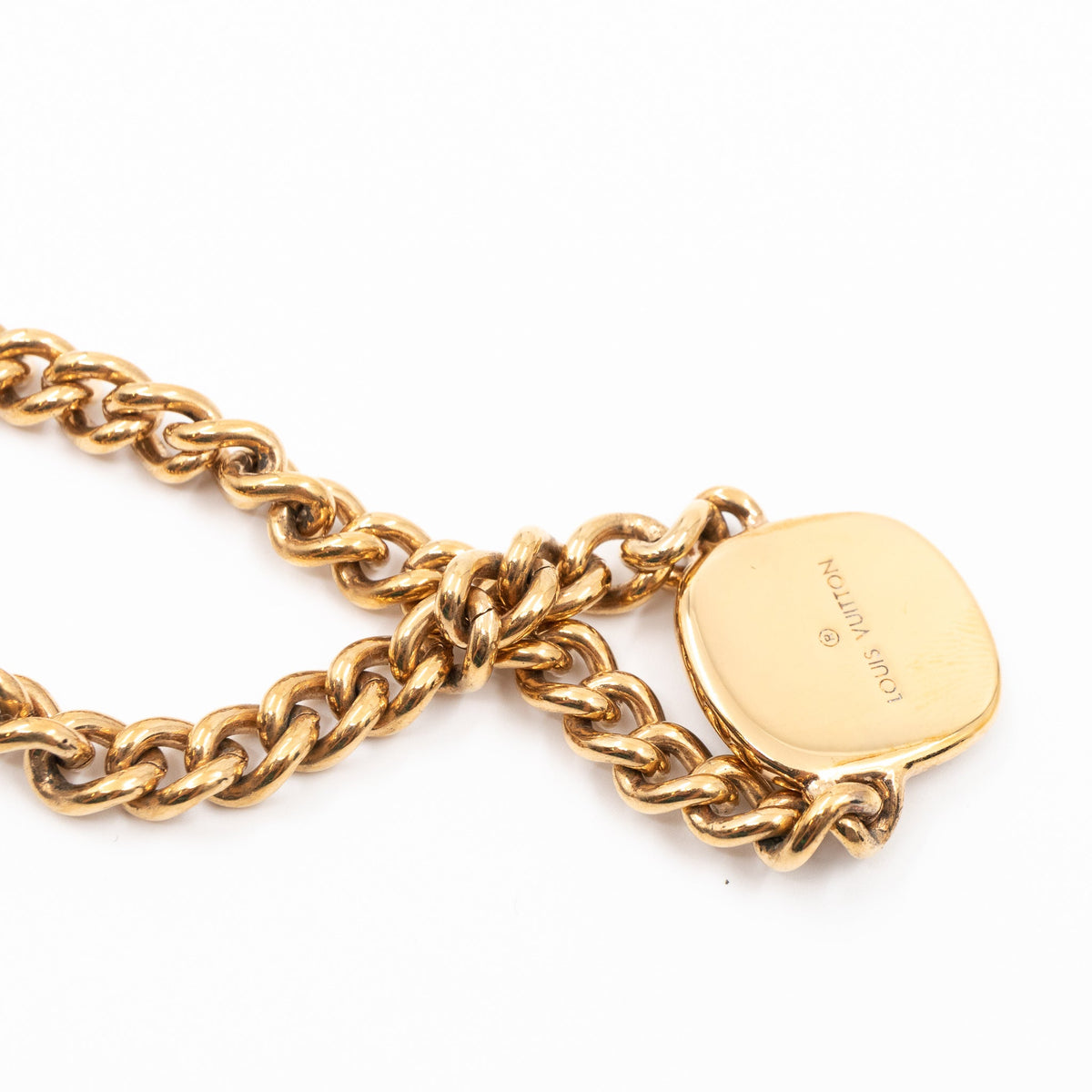Louis-vuitton ID LV Necklace Gold