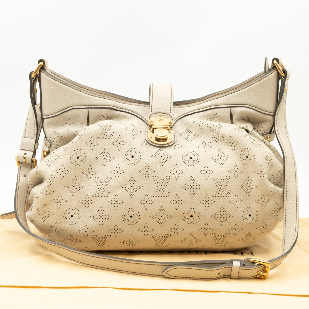 Louis-vuitton Mahina XS Opal Leather