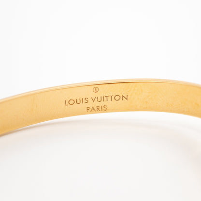 Louis-vuitton Nanogram Earrings Hoops Gold