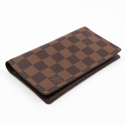 Louis-vuitton Pocket Agenda Cover Damier Ebene