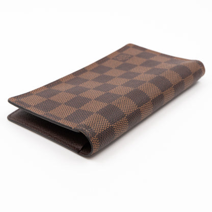 Louis-vuitton Pocket Agenda Cover Damier Ebene