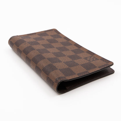 Louis-vuitton Pocket Agenda Cover Damier Ebene