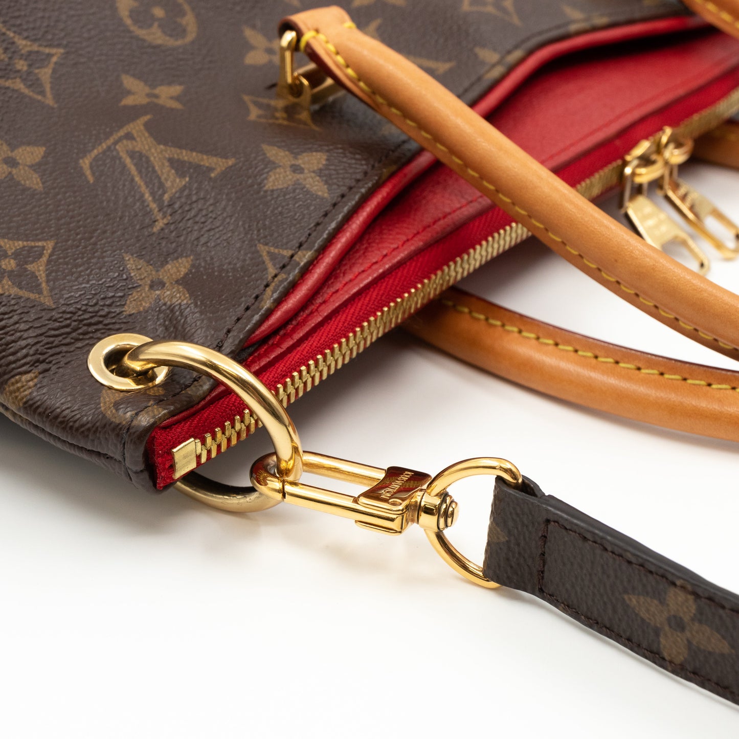 Louis-vuitton Pallas Monogram Cerise