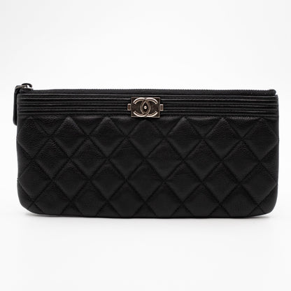 Boy O Case Long Black Leather