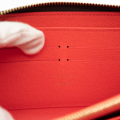 Louis-vuitton Zippy Wallet Damier Ebene Evasion Orange