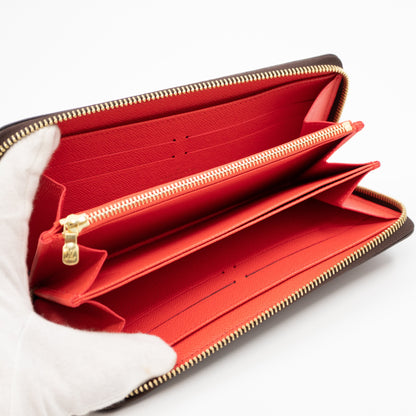 Louis-vuitton Zippy Wallet Damier Ebene Evasion Orange