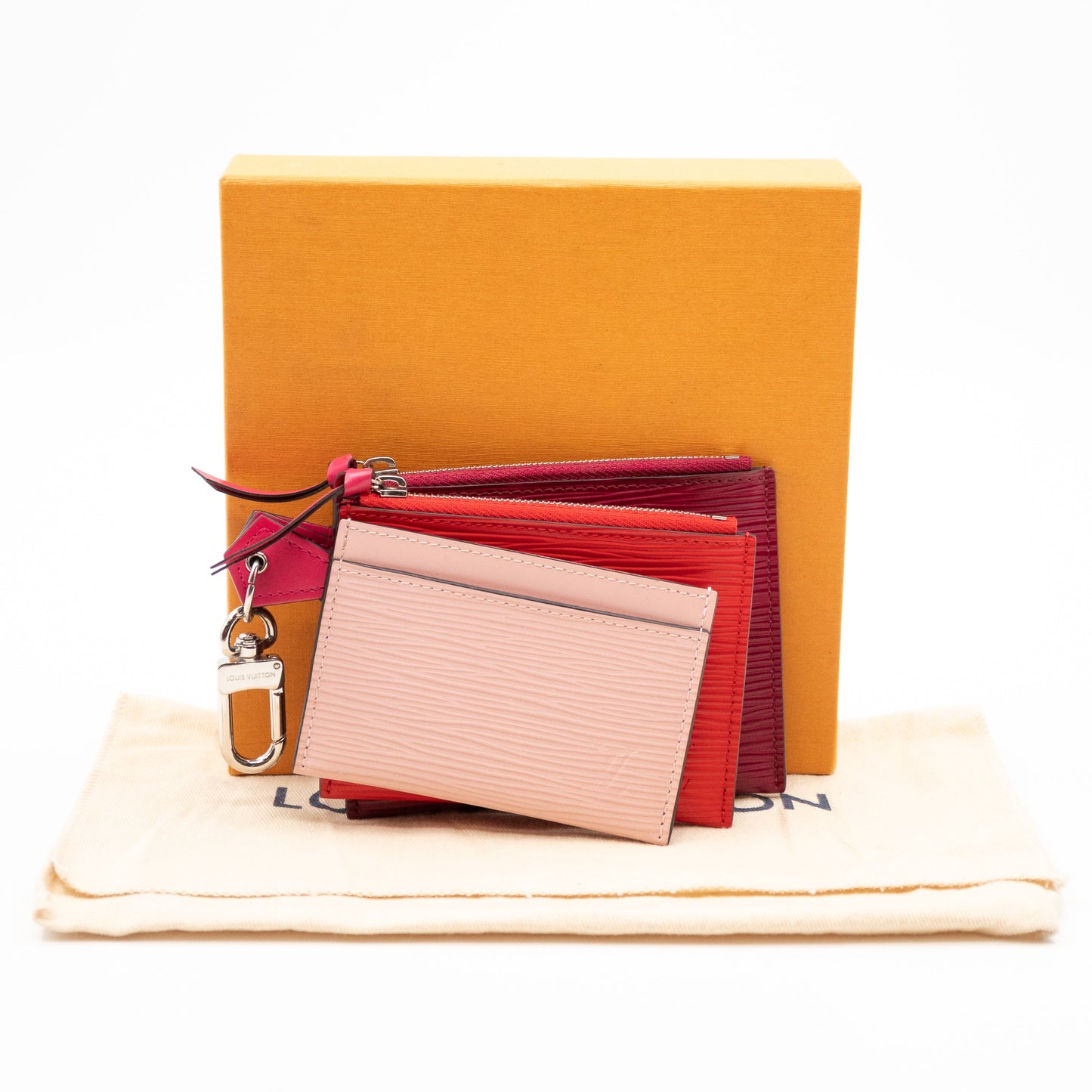 Louis-vuitton Trio Wallet Epi Leather