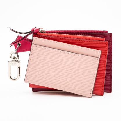 Louis-vuitton Trio Wallet Epi Leather