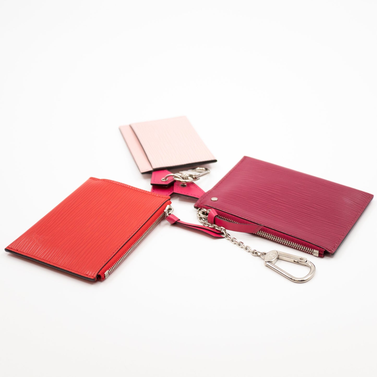 Louis-vuitton Trio Wallet Epi Leather