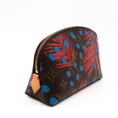 Louis-vuitton Cosmetic Pouch PM Monogram Jungle Dots