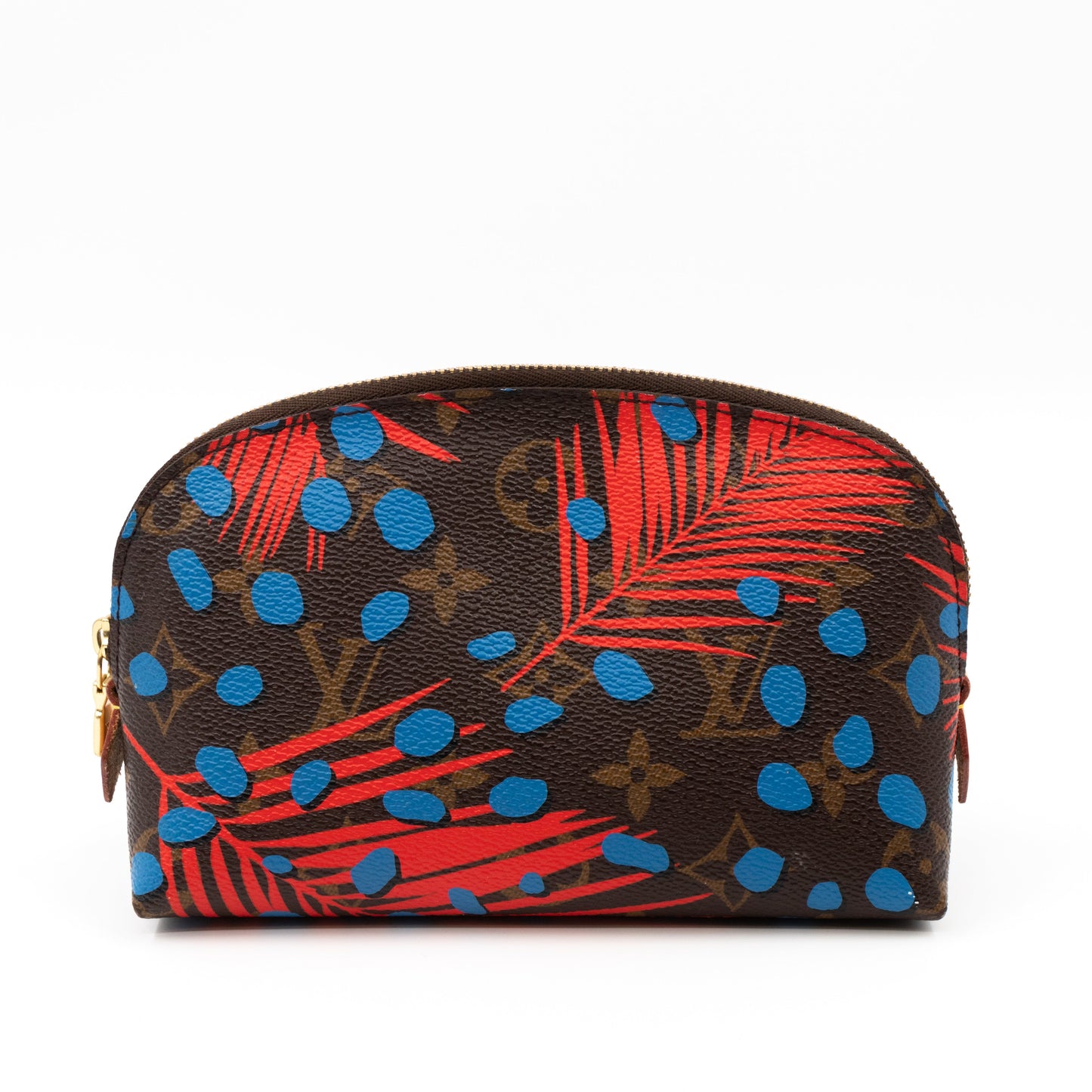 Louis-vuitton Cosmetic Pouch PM Monogram Jungle Dots