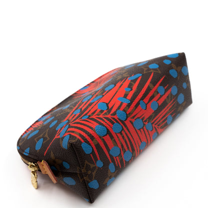 Louis-vuitton Cosmetic Pouch PM Monogram Jungle Dots