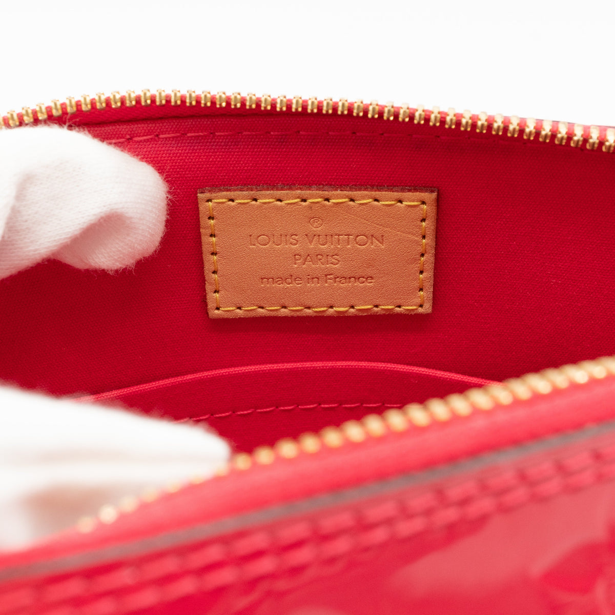 Louis-vuitton Alma BB Vernis Hot Pink