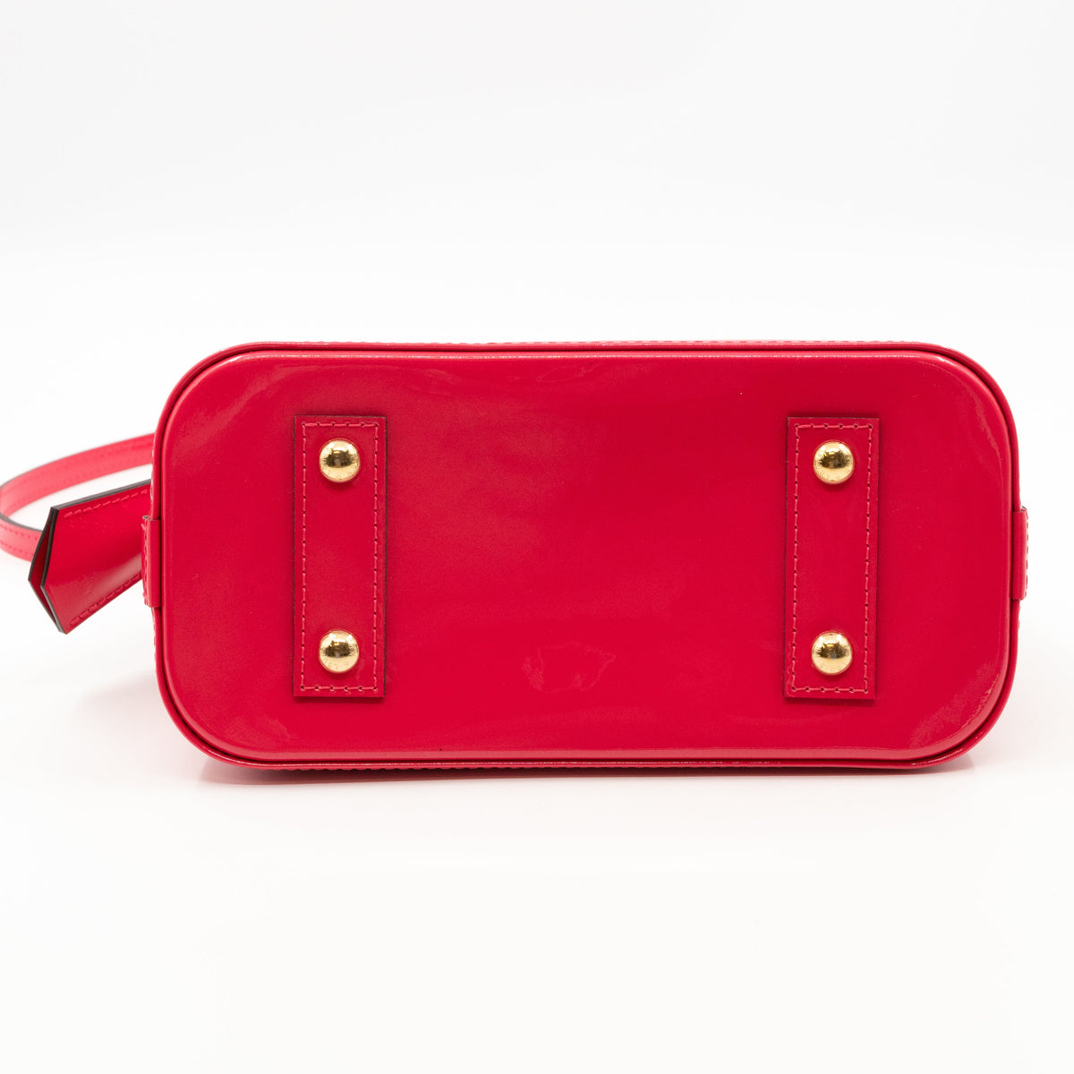 Louis-vuitton Alma BB Vernis Hot Pink