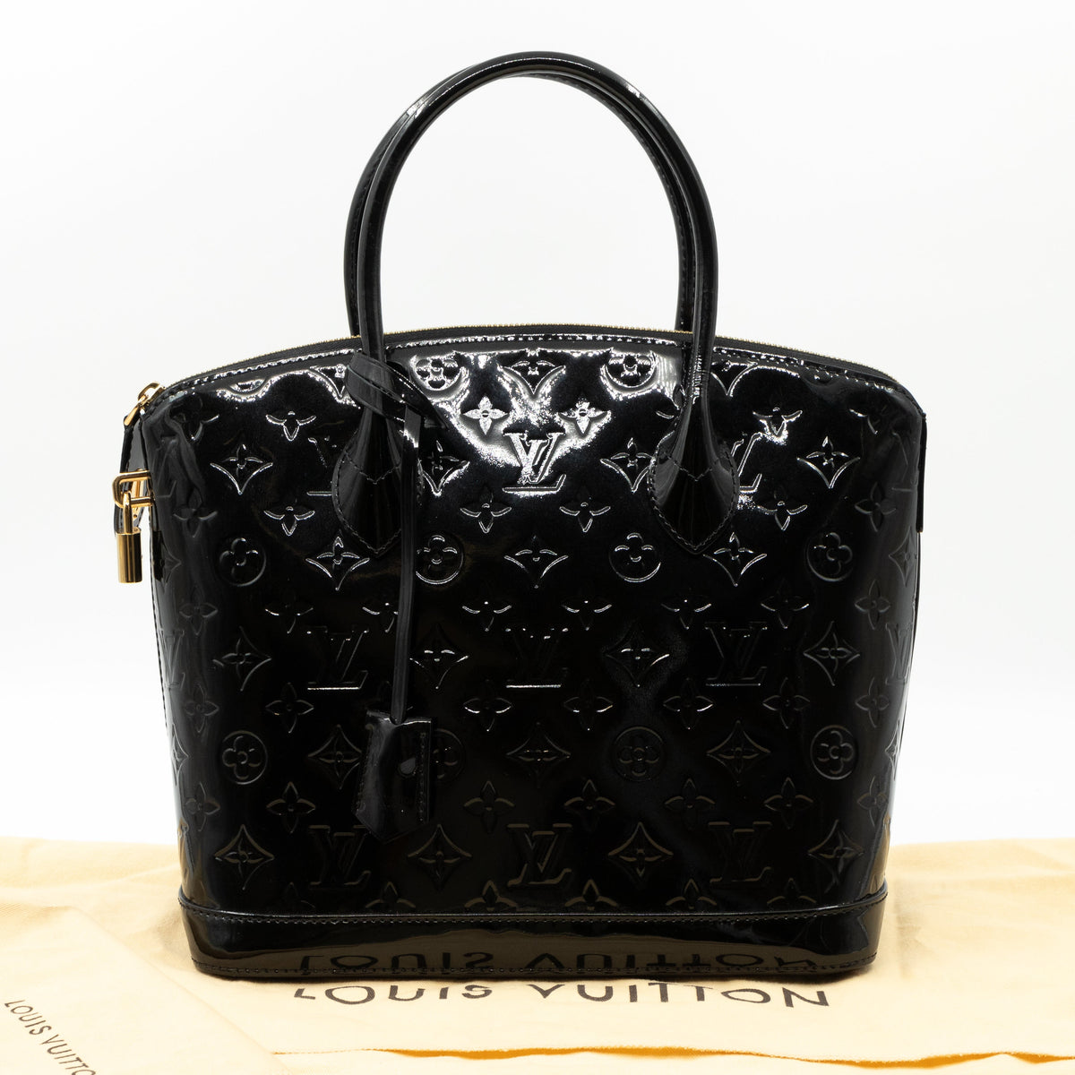 Louis-vuitton Lockit PM Vernis Black
