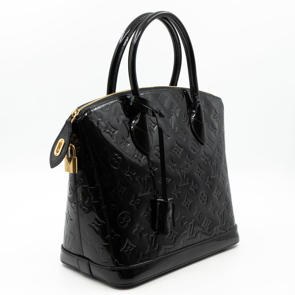 Louis-vuitton Lockit PM Vernis Black