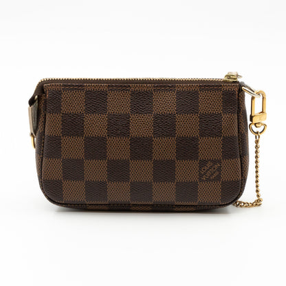 Louis-vuitton Mini Pochette Accessoires Damier Ebene Trunks & Locks
