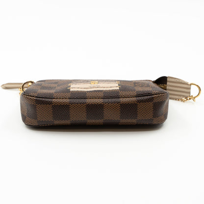 Louis-vuitton Mini Pochette Accessoires Damier Ebene Trunks & Locks
