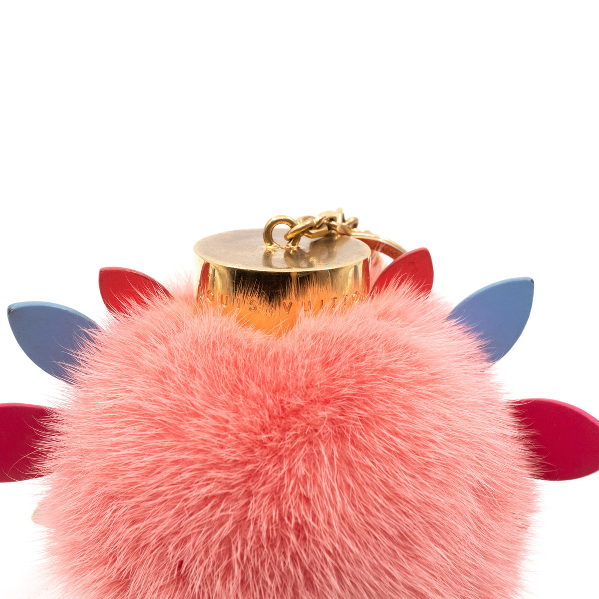 Louis-vuitton Lovely Birds Fur Bag Charm And Key Holder