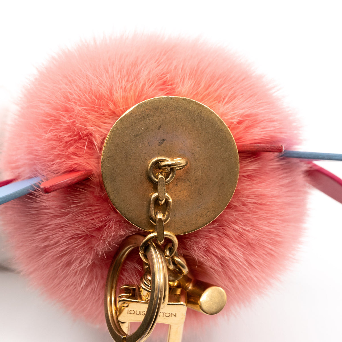 Louis-vuitton Lovely Birds Fur Bag Charm And Key Holder